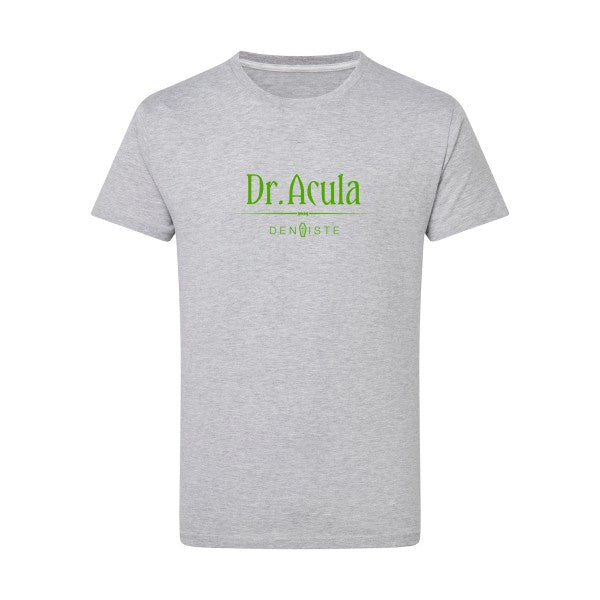 Dr.Acula vert pomme -Flex vert pomme sur T-shirt SG  Light Oxford  5XL