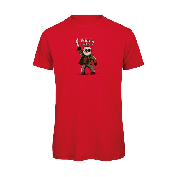 T-shirt humour original friday night fever T Shirt couleur Red