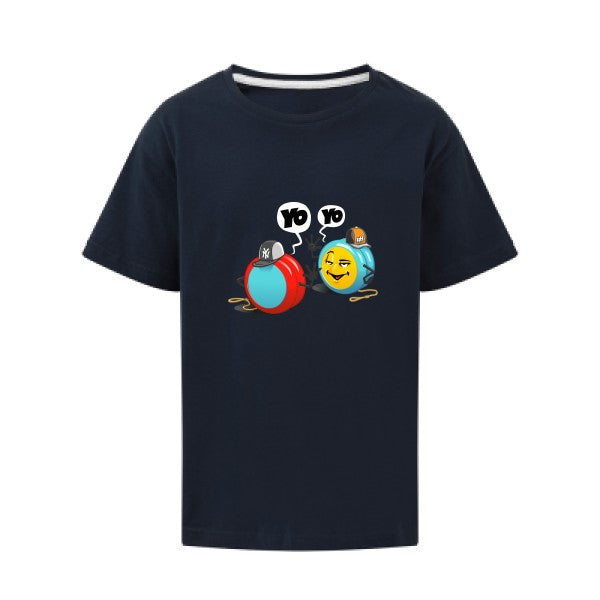 Yo Yo SG - Kids T-shirt enfant Navy Taille 140 (9-10/XL)