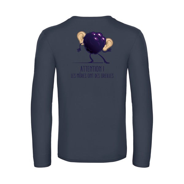 mures-t-shirt-manches-longues-original-humour -Navy