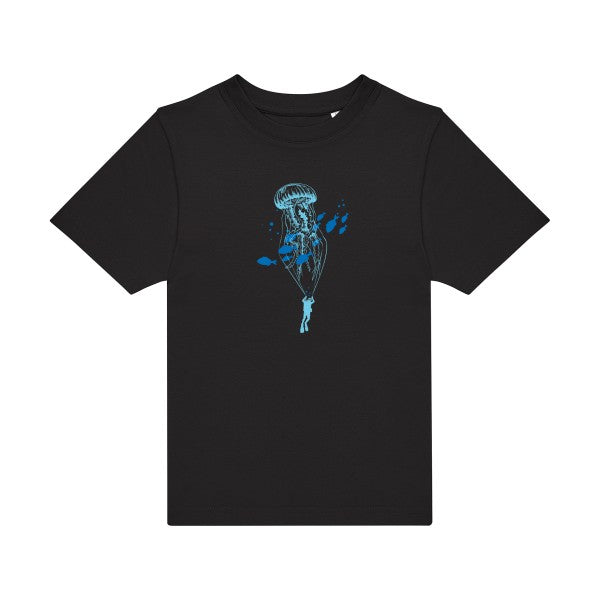 t-shirt humour enfant -Under-the-sky- couleur  Black