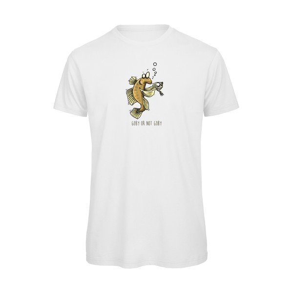 T-shirt humour original Goby Or Not Goby T Shirt couleur White