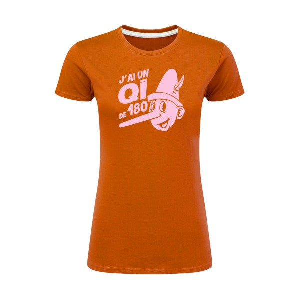 Quotient intellectuel Rose |T shirt original femme|SG