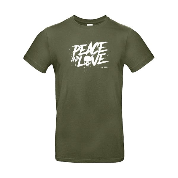 Peace or no peace Blanc B&C - E190 T-shirt