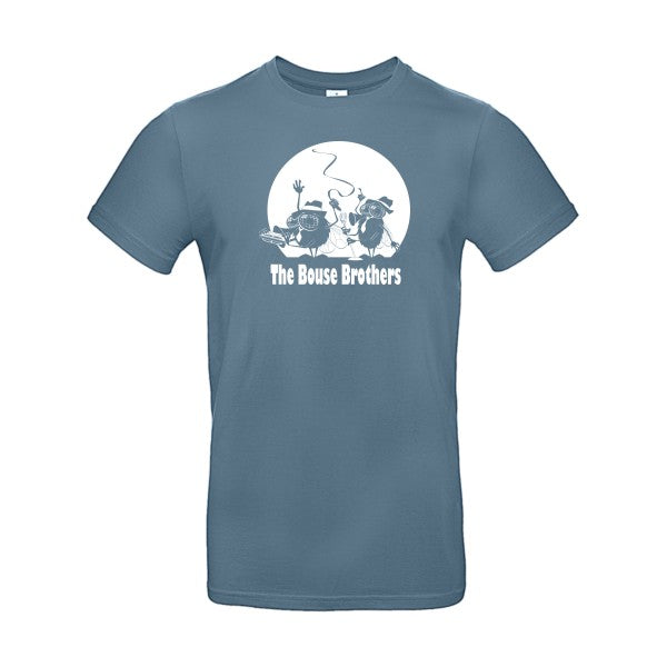 The Bouse Brothers B&C- T-shirt E190|Stone Blue||2XL