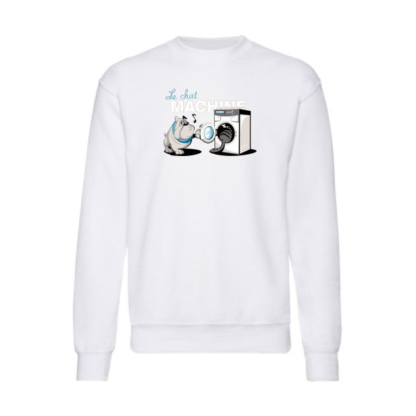 Le Chat Machine Fruit of the loom 280 g/m² Sweat shirt