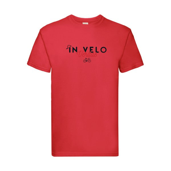 In Velo Veritas Fruit of the loom 205 g/m² T-shirt/ Red