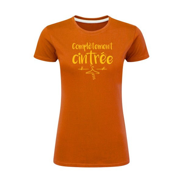 Complètement cintré  |jaune Or |T shirt original femme|SG