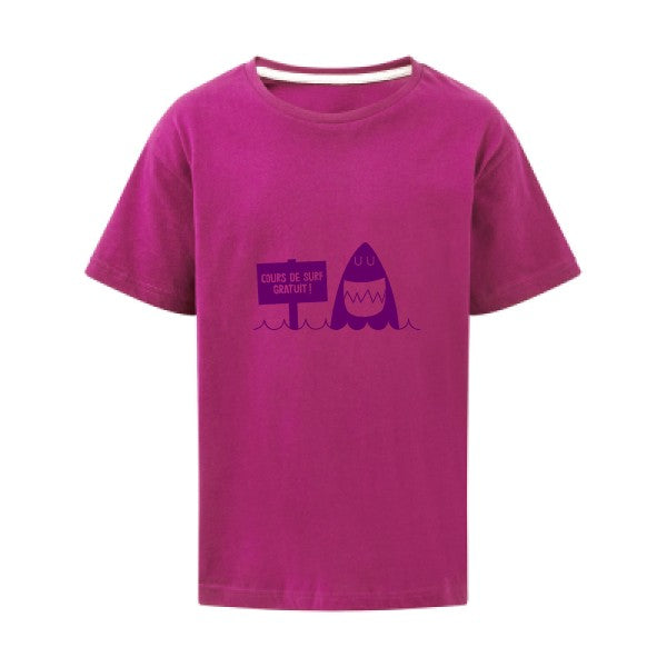 Cours de surf Flex Violet SG - Kids T-shirt enfant Dark Pink Taille 152 (11-12/2XL)