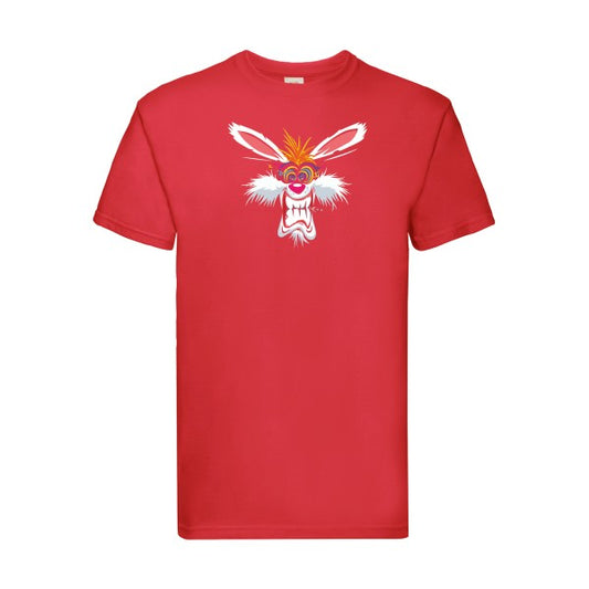 Rabbit  Fruit of the loom 205 g/m² T-shirt/ Red