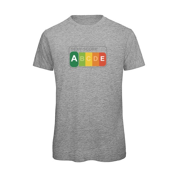 T-shirt humour original Sexy Score T Shirt couleur Sport Grey