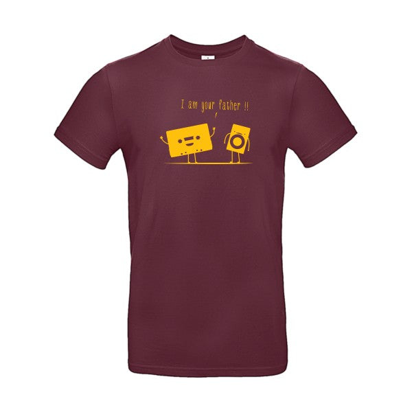 I m your fatherFlex jaune or- T-shirt E190|Burgundy||2XL