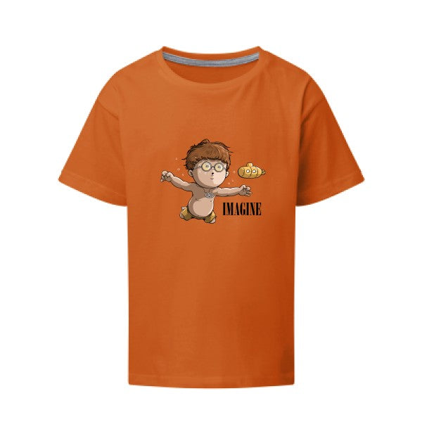 Imagine... SG - Kids T-shirt enfant Orange Taille 152 (11-12/2XL)