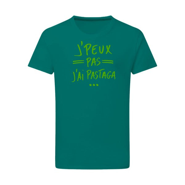 J'peux pas j'ai pastaga vert pomme -Flex vert pomme sur T-shirt SG  Emerald Green  2XL