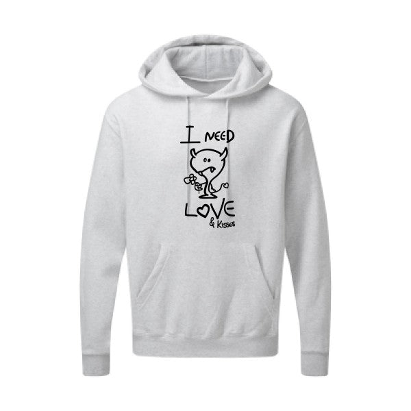 LOVER Noir SG - Hooded Sweatshirt Sweat capuche