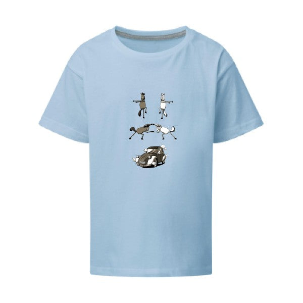 Fusion SG - Kids T-shirt enfant Sky Taille 152 (11-12/2XL)