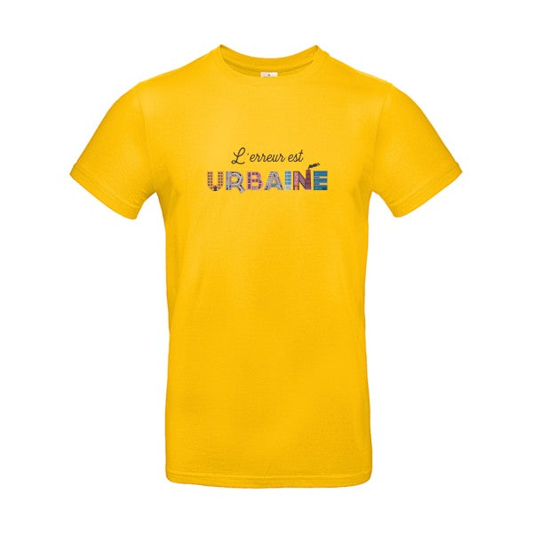 L'erreur est urbaine |T SHIRT Humoristique Homme