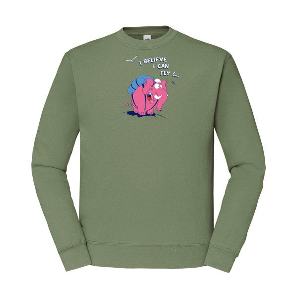 Just believe you can fly  Fruit of the loom 280 g/m² Sweat shirt