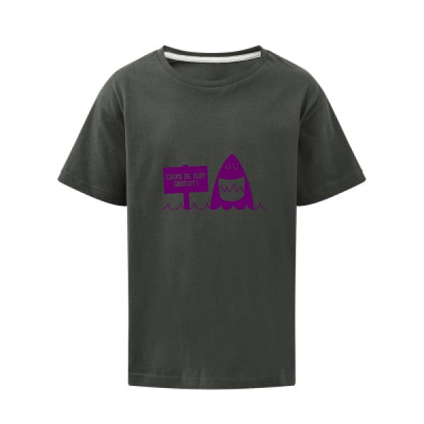 Cours de surf Flex Violet SG - Kids T-shirt enfant Charcoal Taille 152 (11-12/2XL)