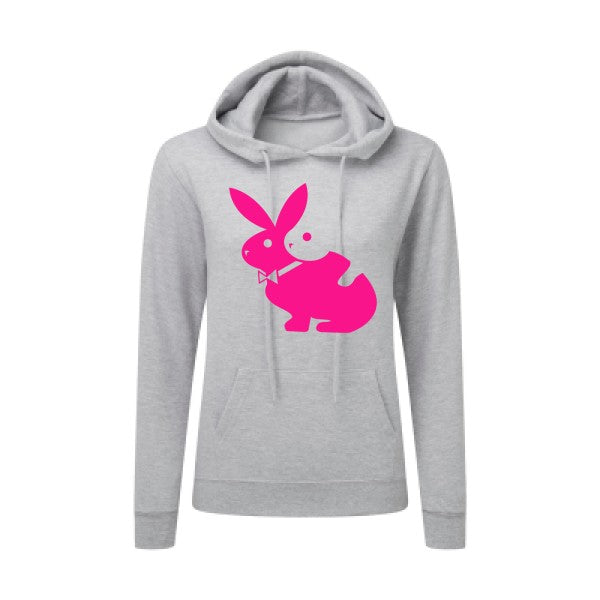 hot  Rose Fluo |Sweat original à capuche Femme