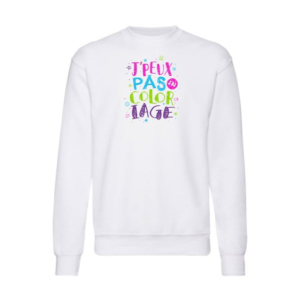 J'peux pas j'ai coloriage Fruit of the loom 280 g/m² Sweat shirt