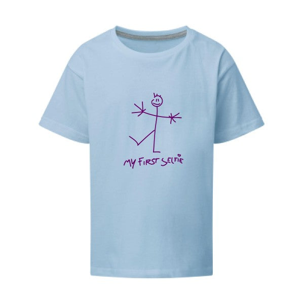 First Selfie Flex Violet SG - Kids T-shirt enfant Sky Taille 152 (11-12/2XL)