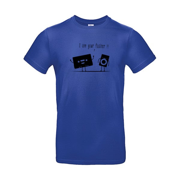 I m your fatherFlex noir- T-shirt E190|Cobalt Blue||2XL