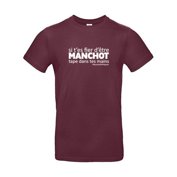 ManchotFlex Blanc - E190 T-shirt|Burgundy||2XL