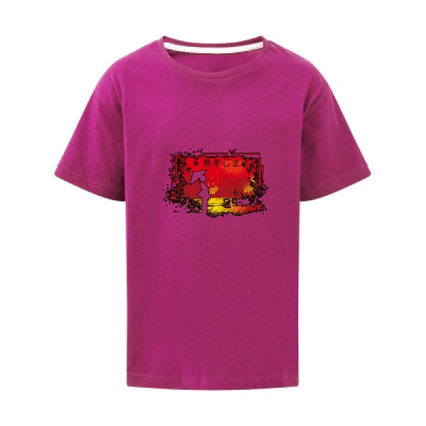 contemplation SG - Kids T-shirt enfant Dark Pink Taille 152 (11-12/2XL)