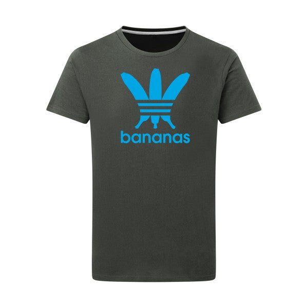 bananas - Flex bleu clair Tshirt original Charcoal  5XL