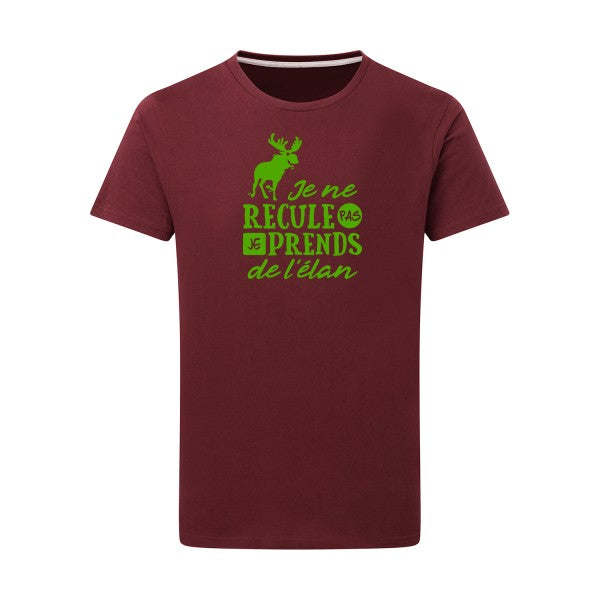 Prendre de l'élan - Flex Vert pomme Tshirt original Burgundy  2XL