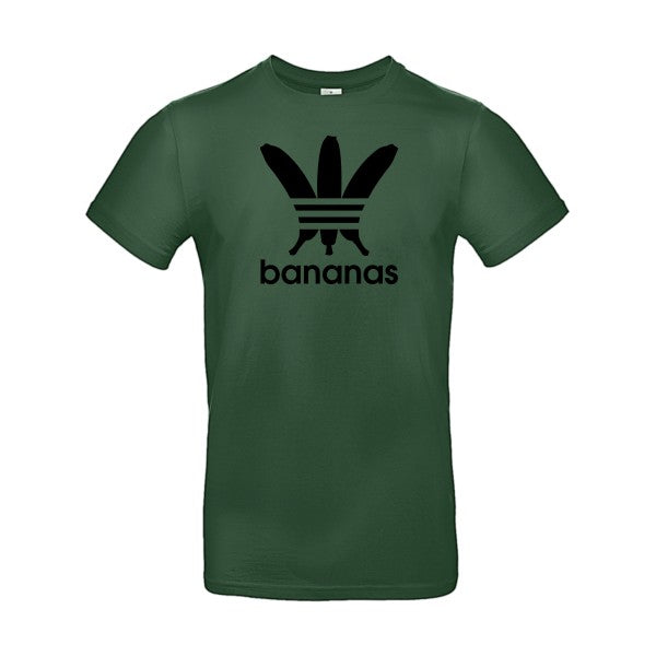 bananas Flex noir |E190 T-shirt|Bottle Green||2XL