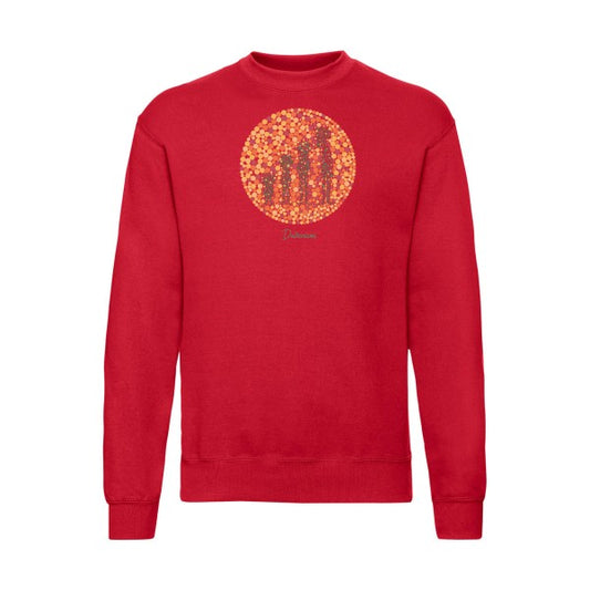 Daltonisme Fruit of the loom 280 g/m² Sweat shirt