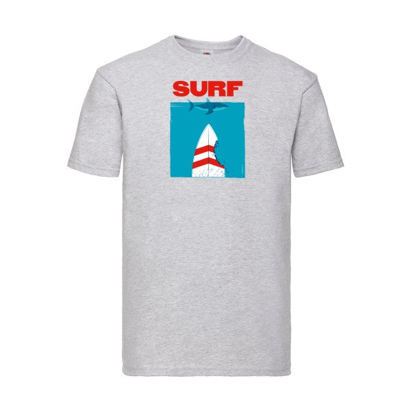 SURF Fruit of the loom 205 g/m² T-shirt/ heather grey