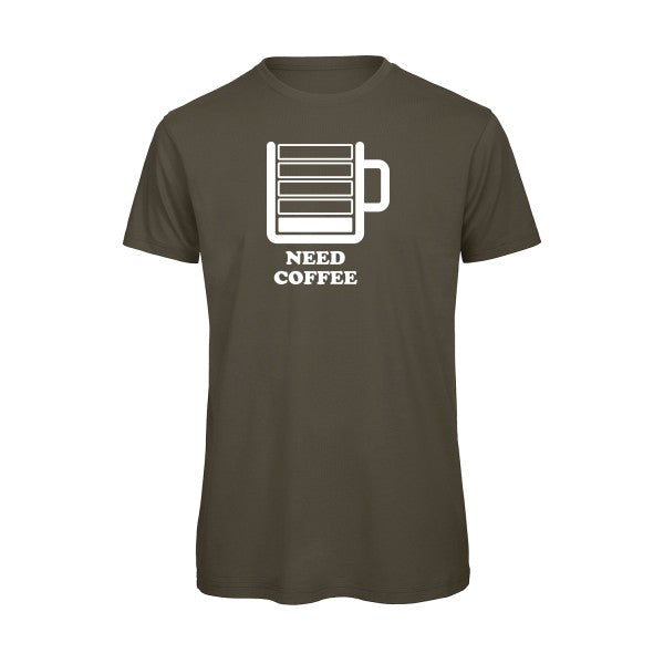 Need Coffee B&C - T Shirt organique T-shirt bio