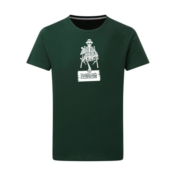 Y a-t-il une vie avant la mort ? - Flex Blanc Tshirt original Bottle Green  2XL