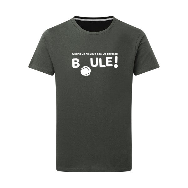 Perdre la boule ! - Flex Blanc Tshirt original Charcoal  5XL