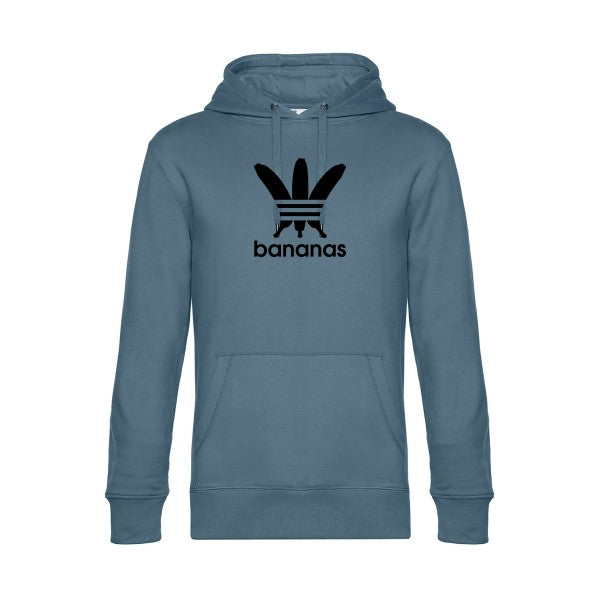 bananas sweat shirt original nordic blue flex Noir impression Face