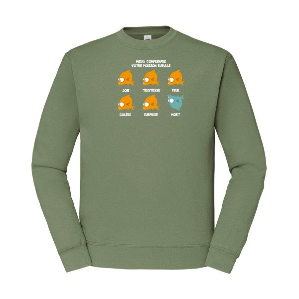 Mieux comprendre votre poisson bubulle Fruit of the loom 280 g/m² Sweat shirt