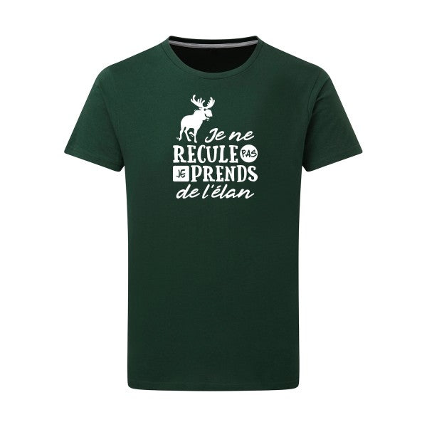 Prendre de l'élan - Flex Blanc Tshirt original Bottle Green  2XL