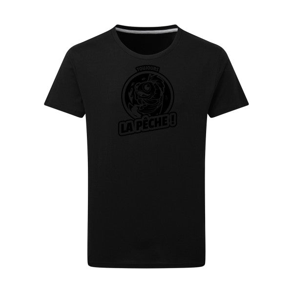 Toujours la pêche ! - Flex noir Tshirt original Dark Black  4XL