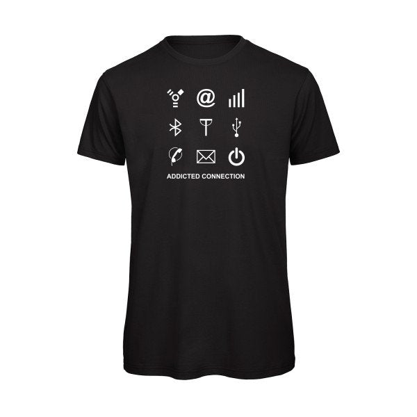 Addicted connection B&C - T Shirt organique T-shirt bio