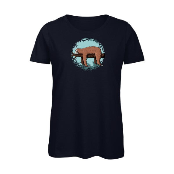 Home-sleep-home- - t-shirt original femme Navy
