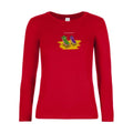 t-shirt lsl femme On-n-est-pas-bio-la-?-  Red flex 