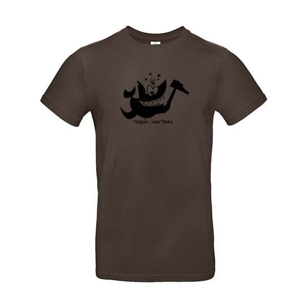 Requin marteauFlex noir- T-shirt E190|Brown||2XL