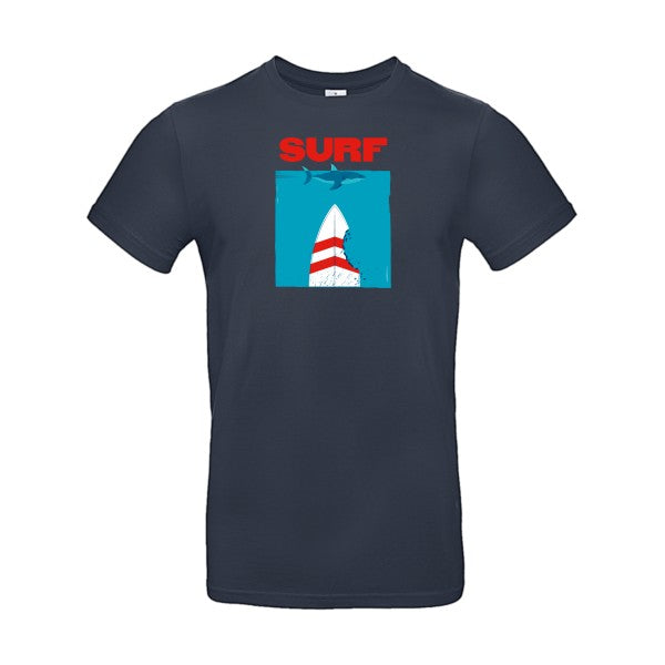T-shirt humour original Surf T Shirt couleur Navy