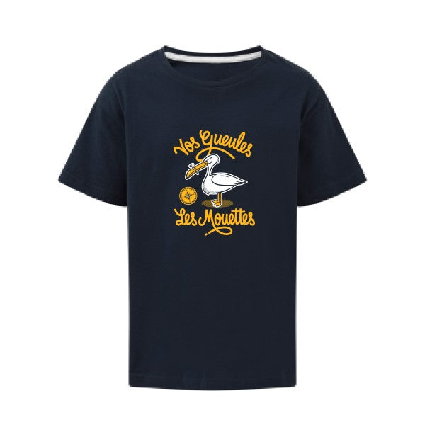 Vos gueules les mouettes SG - Kids T-shirt enfant Navy Taille 140 (9-10/XL)