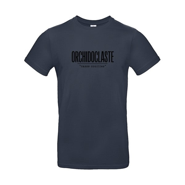 orchidoclaste-tshirt_Navy_flex_Noir
