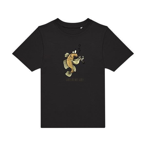 t-shirt humour enfant -Goby-or-not-goby- couleur  Black