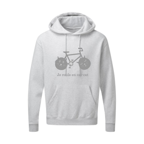 cat-cat bike Gris SG - Hooded Sweatshirt Sweat capuche